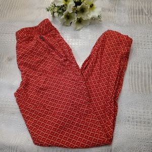 BOGO🆓 | Forever 21 Red Print MC Hammer Type Pants